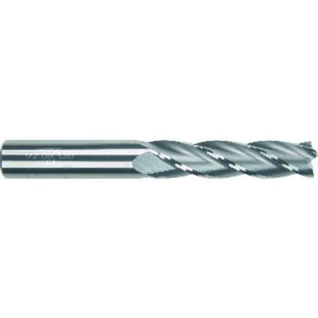 End Mill, Center Cutting Long Length Single End, Series 5955C, 14 Cutter Dia, 3 Overall Length,